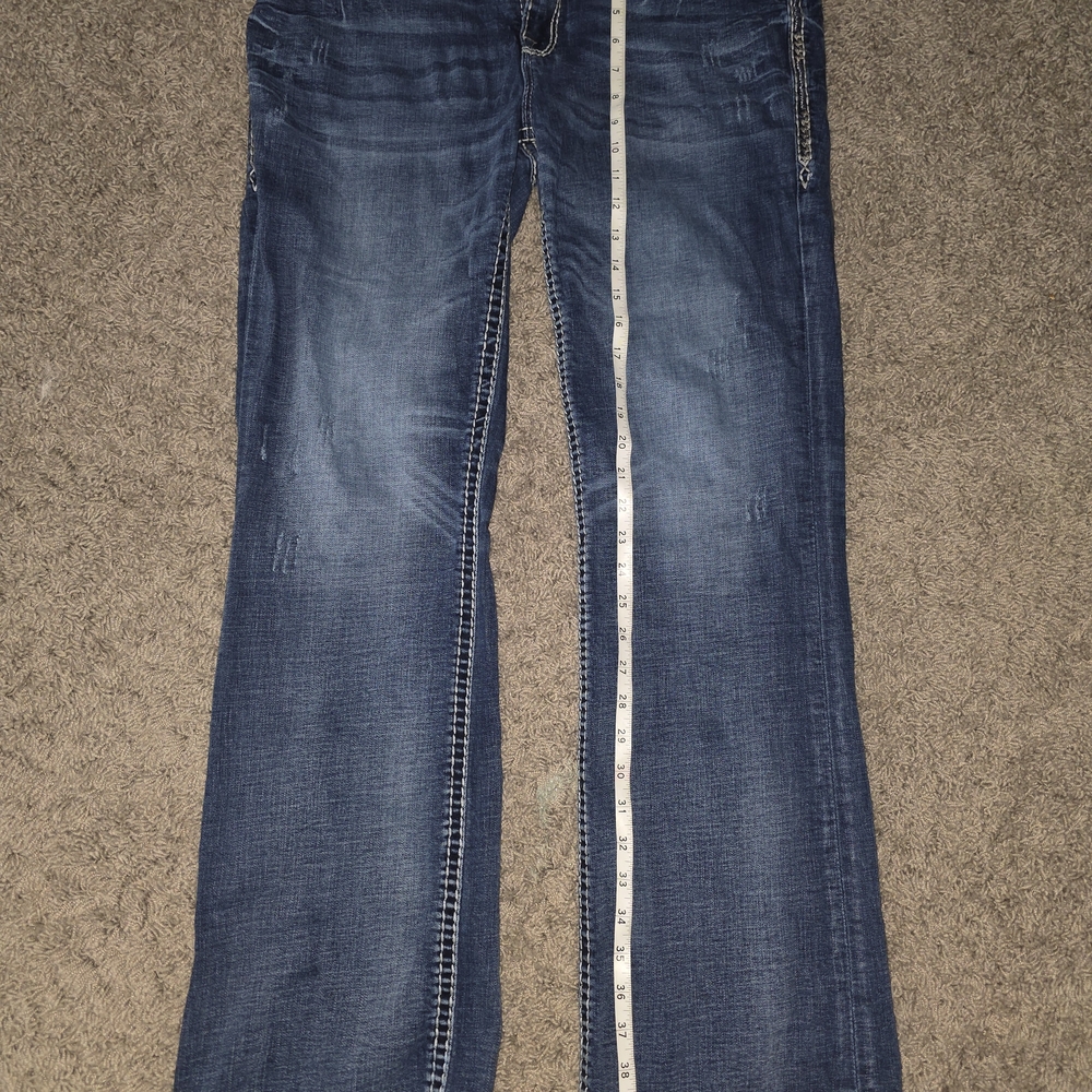Rock Revival Blue Boot Cut Jeans - Picture 2 of 5